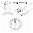 iPhone 6s Lightning auf USB Kabel 1m Ladekabel